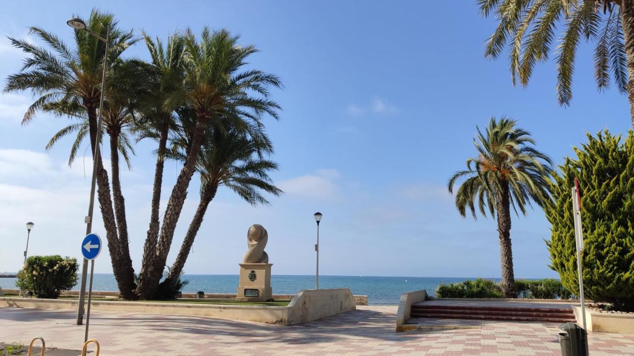 Apartament Beautiful Flat With Sea View And Sound Of The Surf Santa Pola Zewnętrze zdjęcie